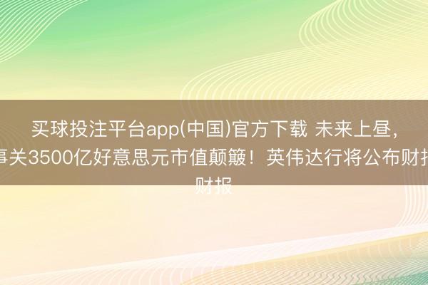 买球投注平台app(中国)官方下载 未来上昼，事关3500亿好意思元市值颠簸！英伟达行将公布财报